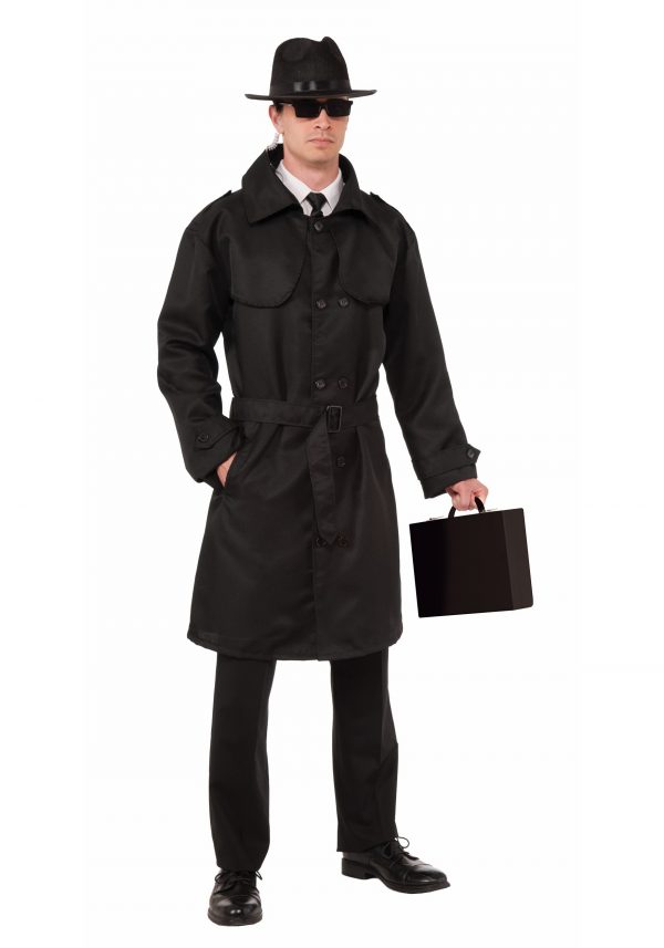 Men's Secret Agent Trench Coat