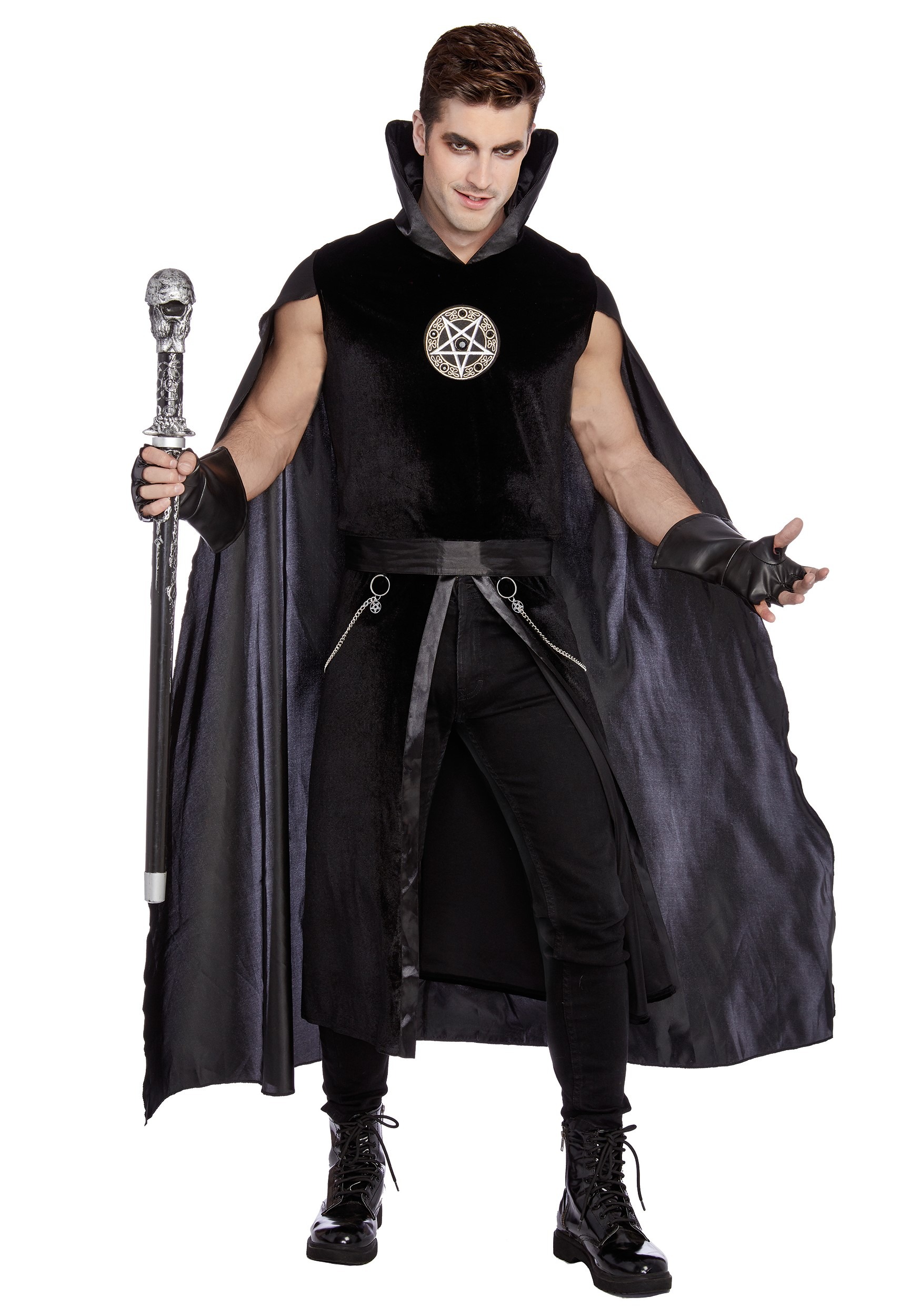 Men’s Sexy Prince of Darkness Costume