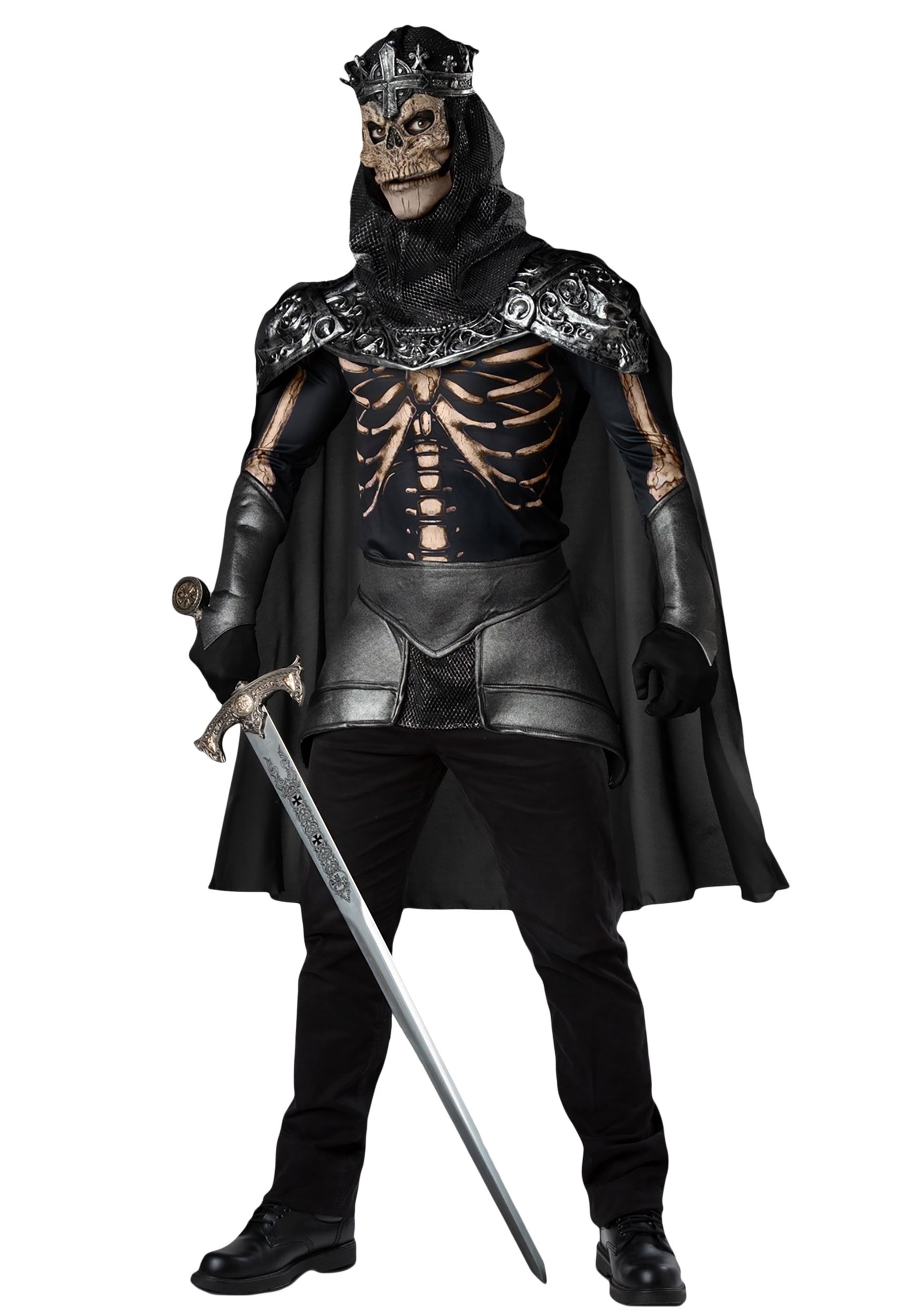 Men’s Skeleton King Costume