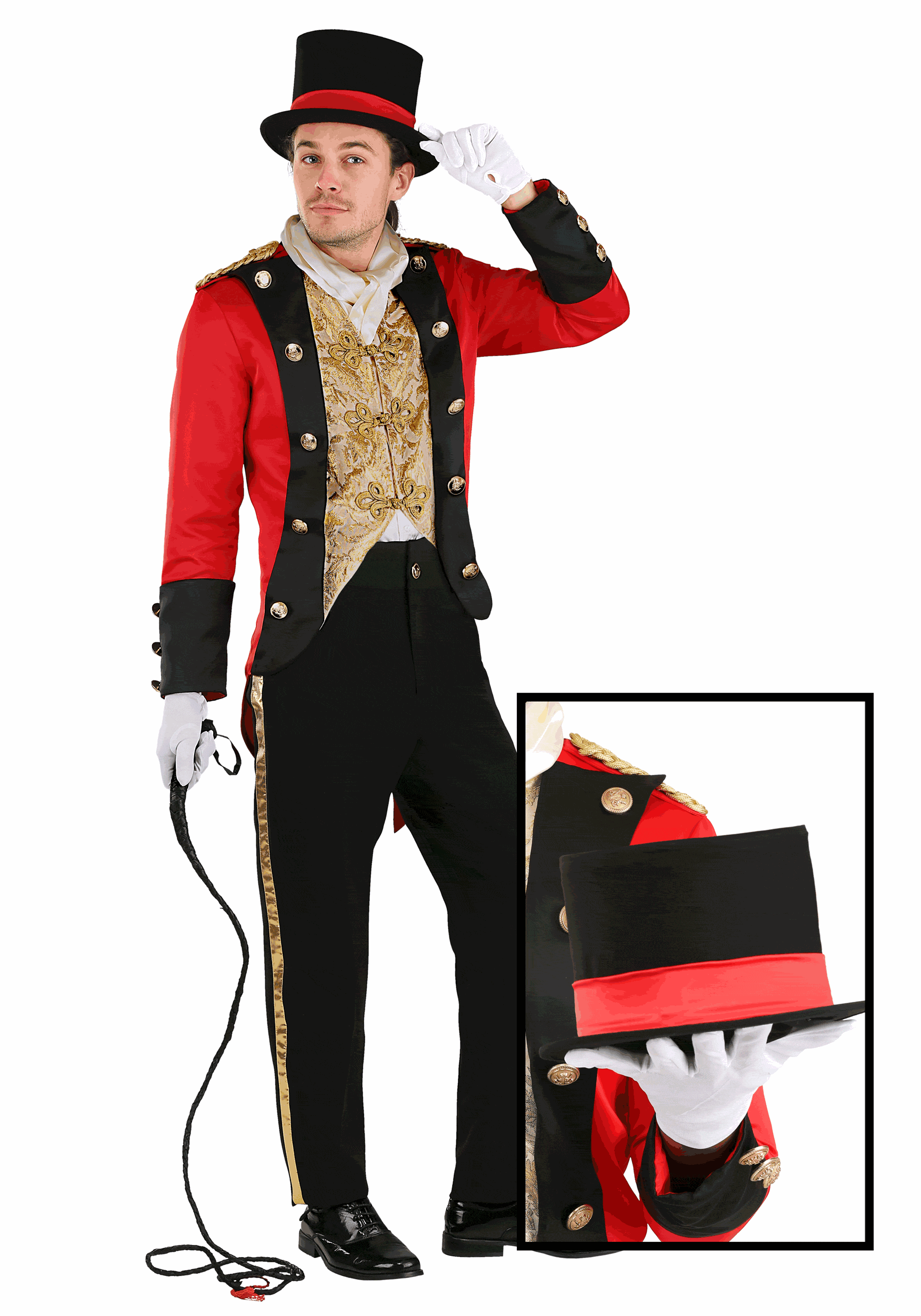 Men's Spotlight Ringmaster Costume