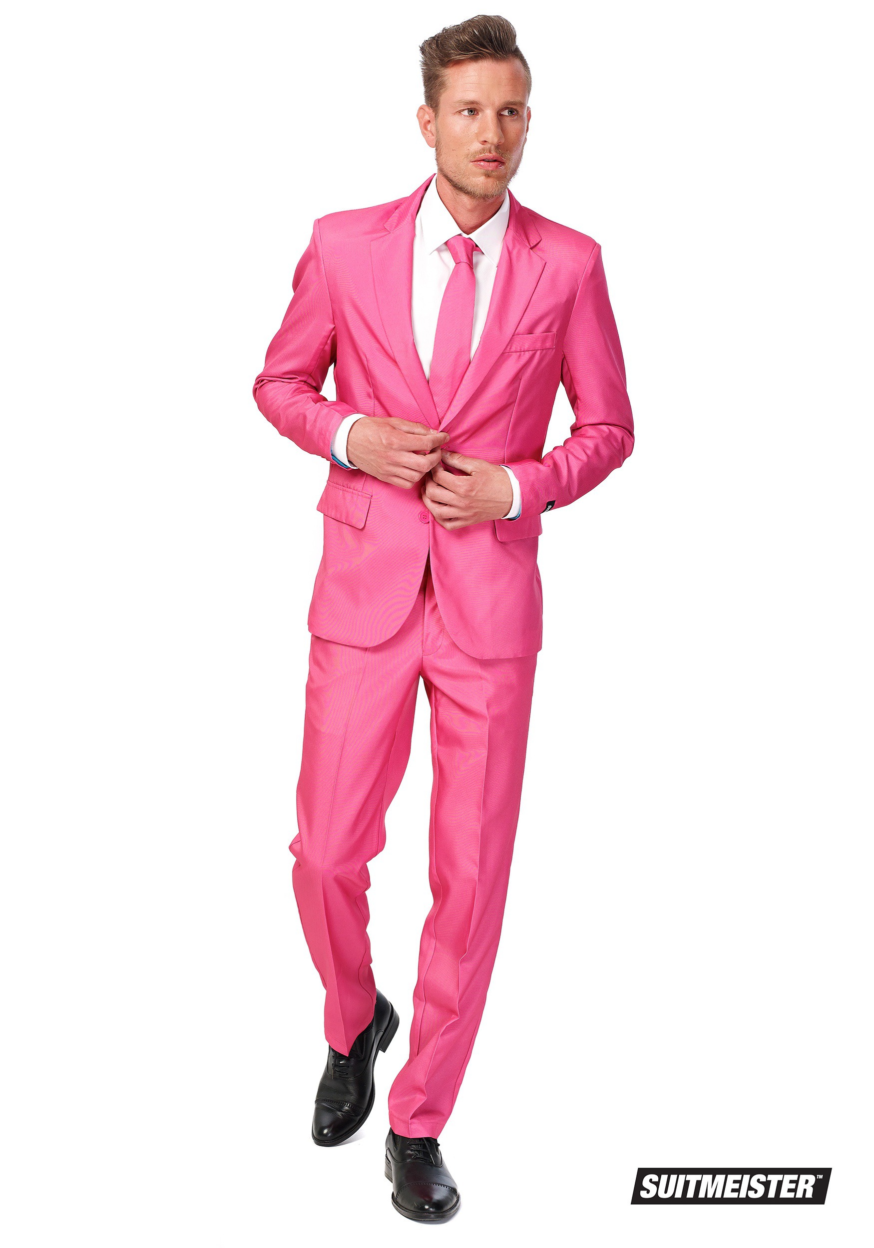 Men’s SuitMeister Basic Pink Suit Costume