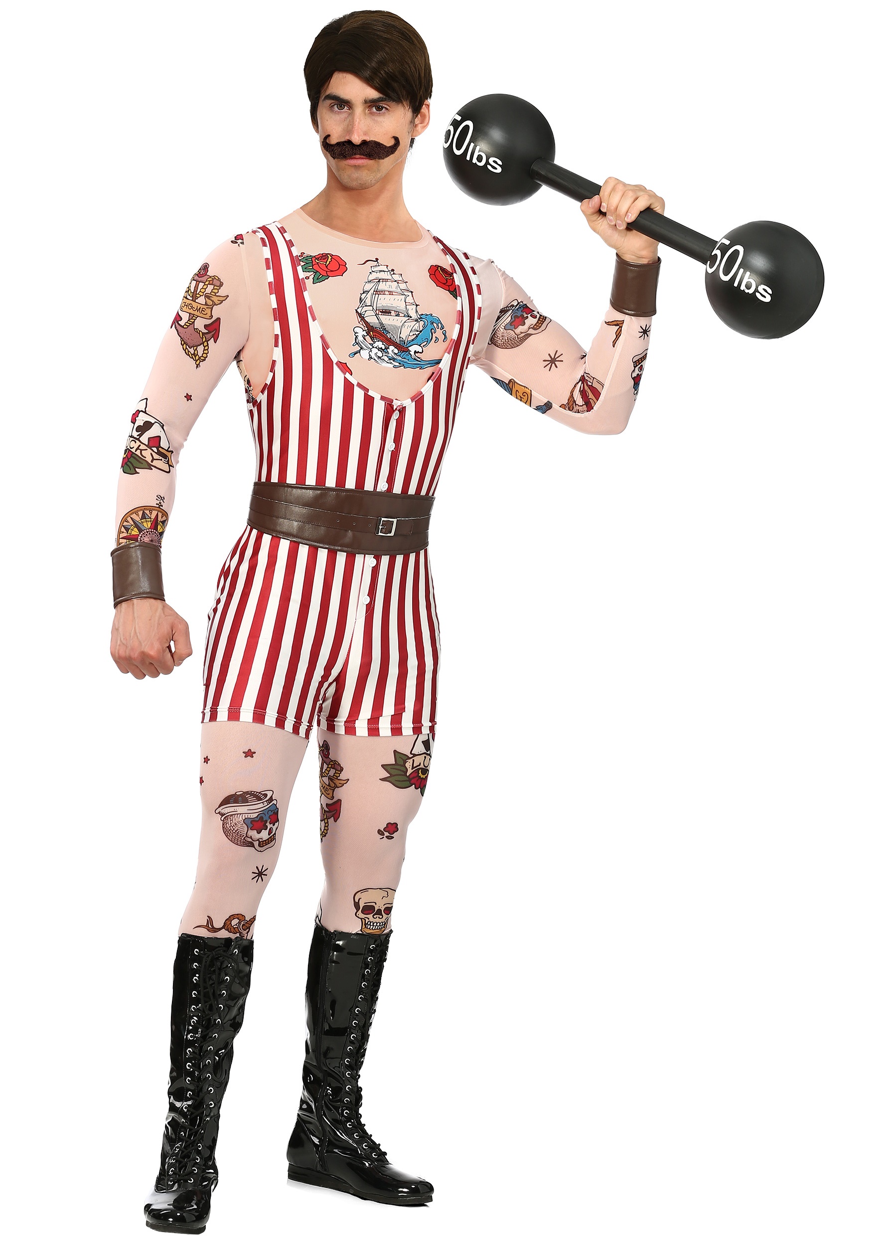 Men’s Vintage Strongman Costume