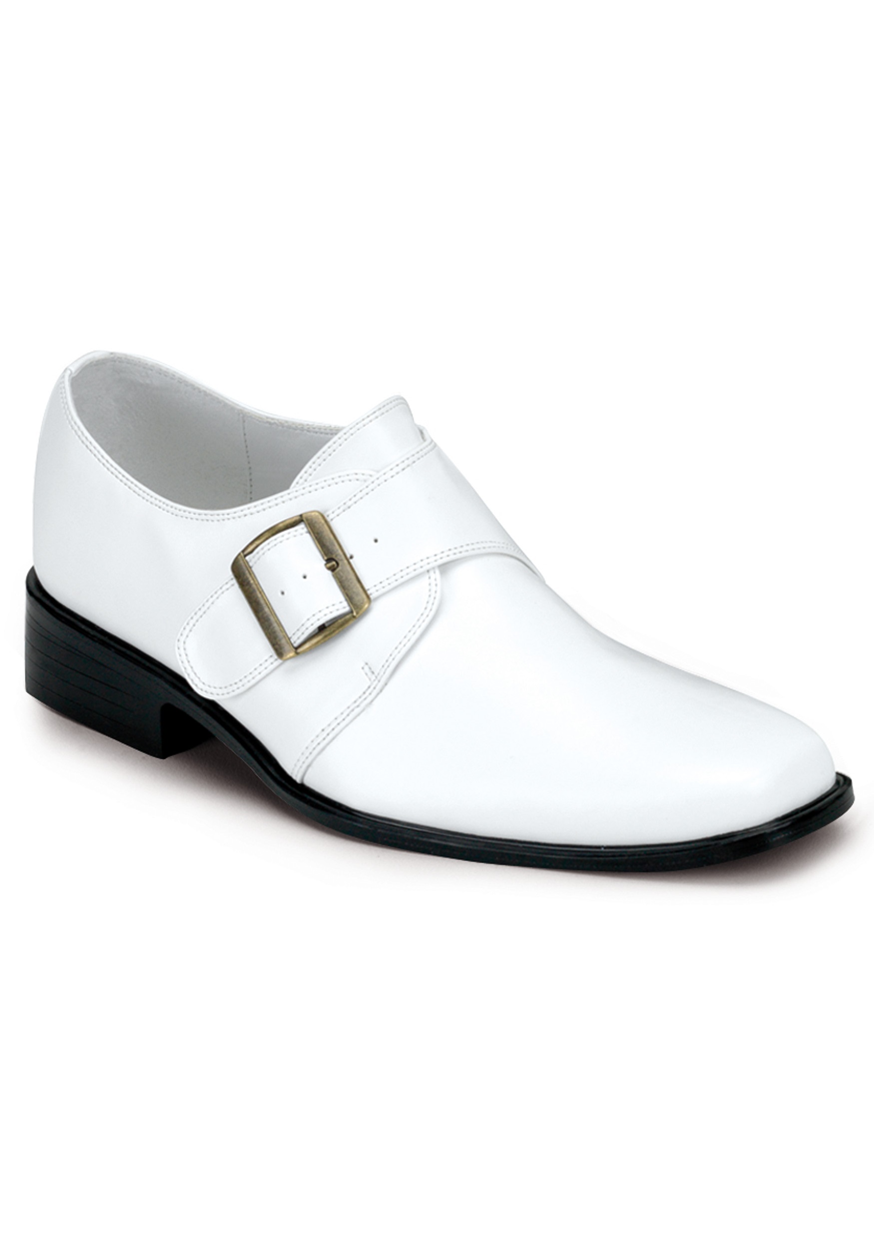 Mens White Disco Loafers