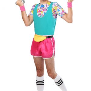 Men's Work It Out 80s Costume
