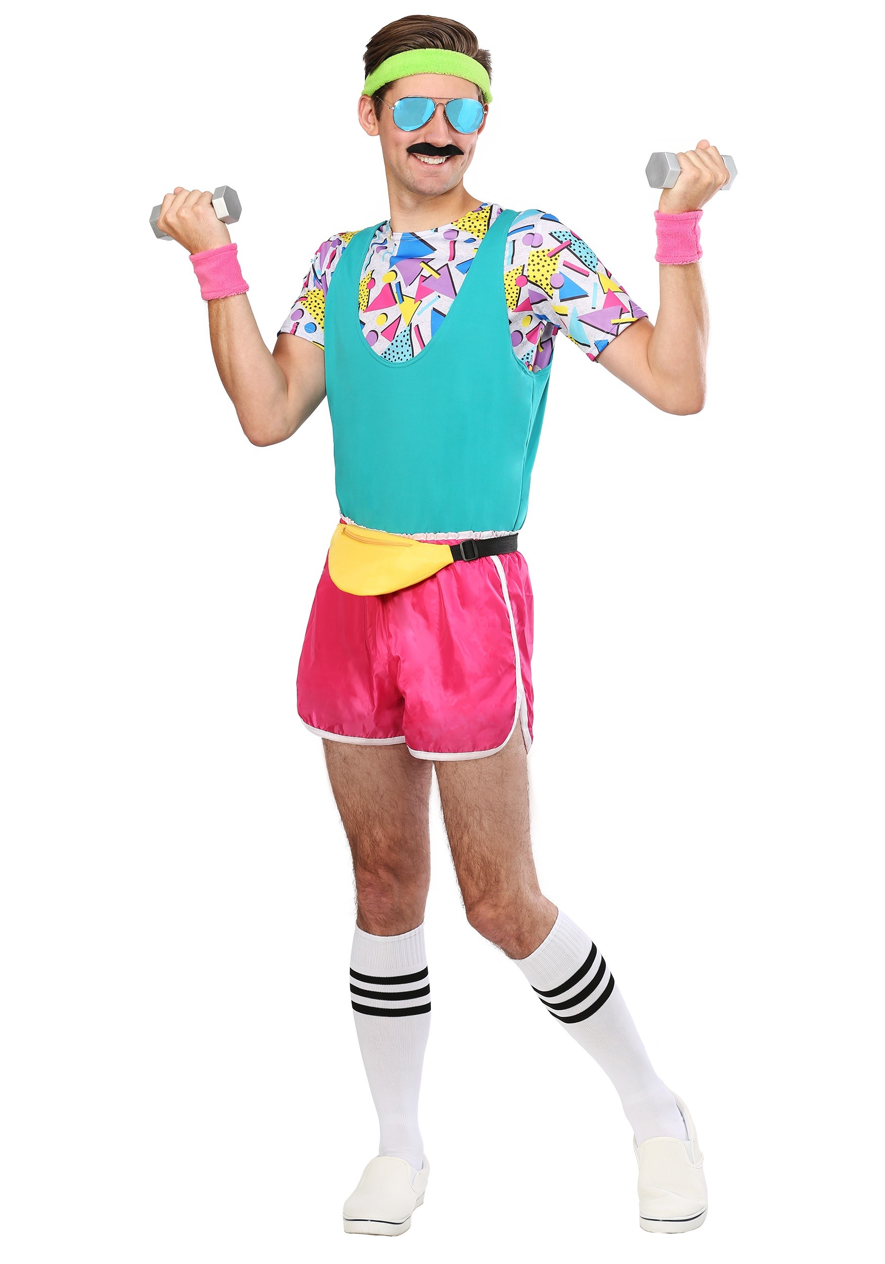 Men’s Work It Out 80s Costume