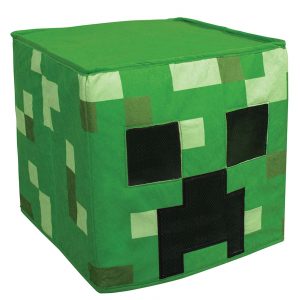 Minecraft Creeper Block Head Mask for Adults