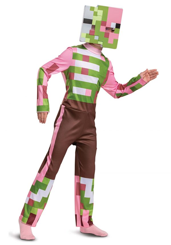 Minecraft Zombie Pigman Classic Kid's Costume