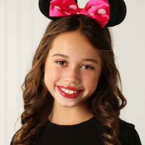 Minnie Mouse Bowtique Ear Shaped Headband