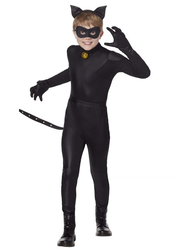 Miraculous Ladybug Kid's Cat Noir Costume