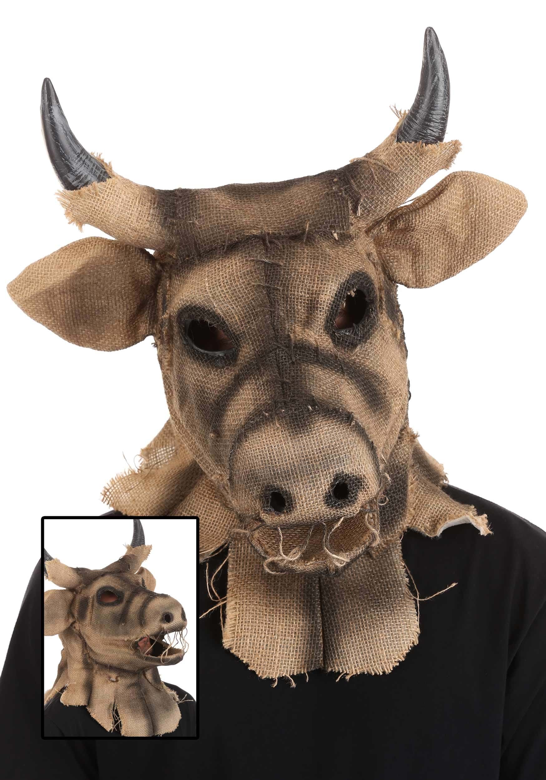 Mouth Mover Mask – Bull Scarecrow