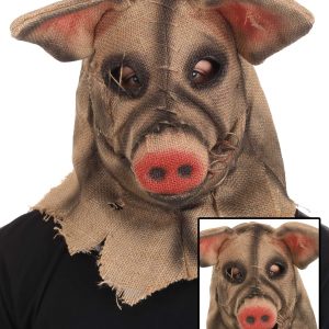 Mouth Mover Mask - Pig Scarecrow