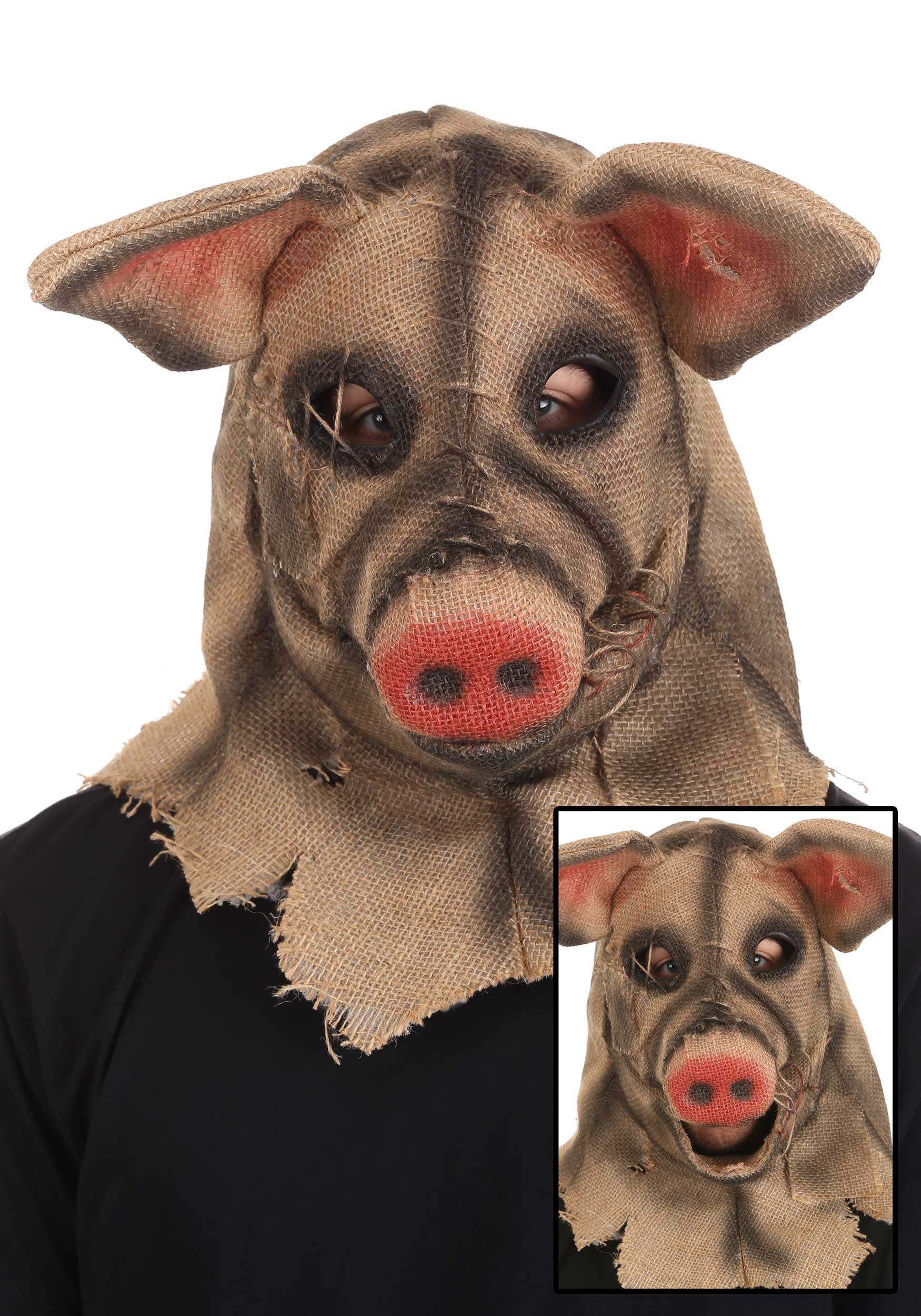 Mouth Mover Mask – Pig Scarecrow
