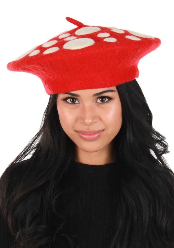 Mushroom Heartfelted Costume Hat