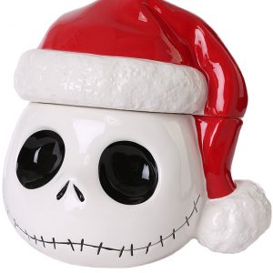 Nightmare Before Christmas Jack Skellington Ceramic Jar