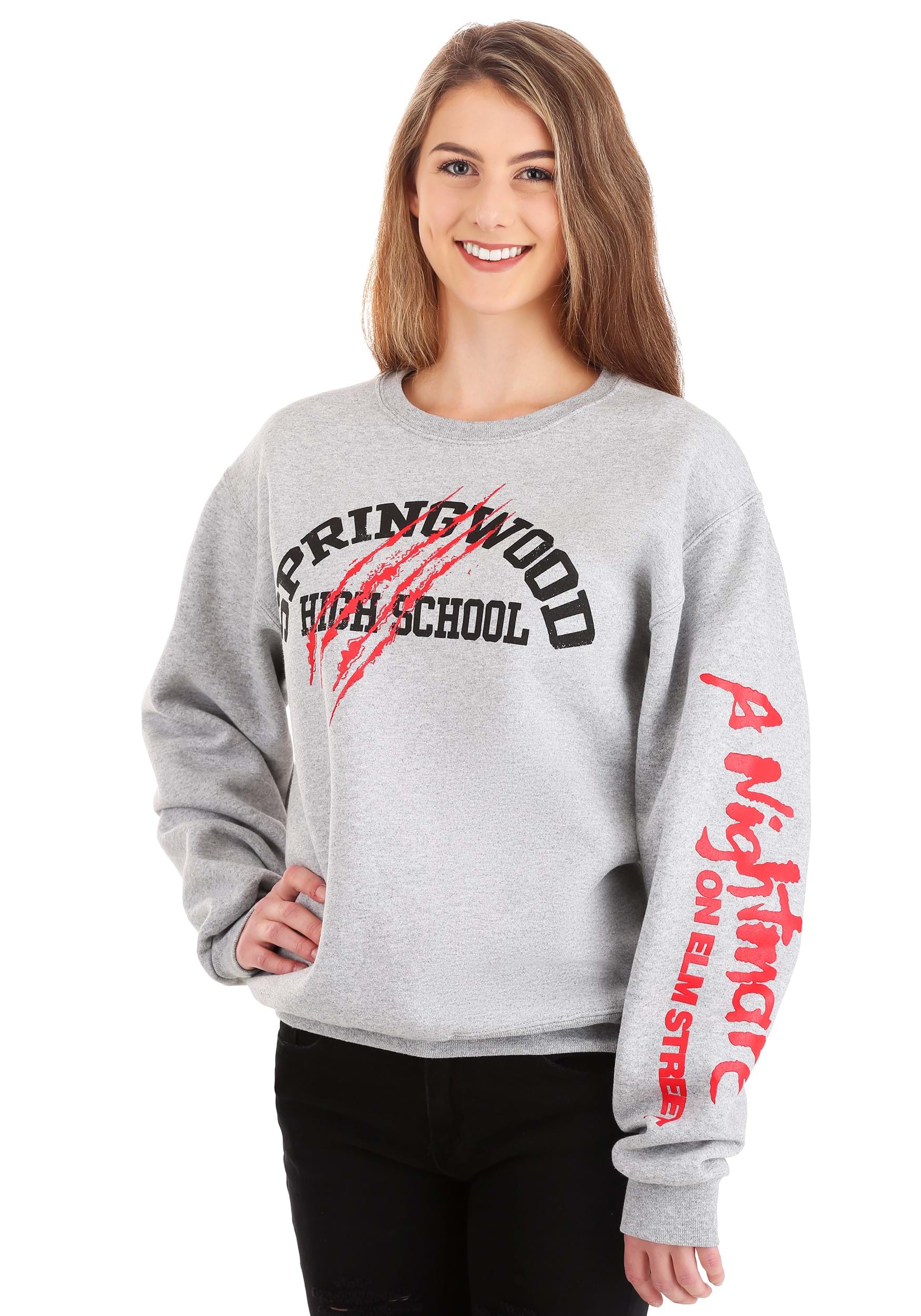 Nightmare on Elm Street Springwood High School Sweatshirt