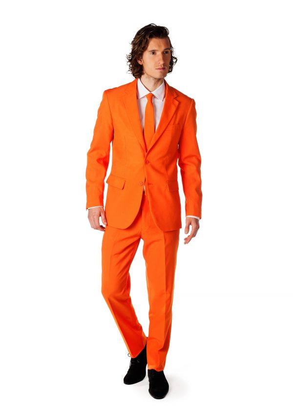 OppoSuits Orange Costume Suit