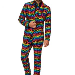 OppoSuits Wild Rainbow Costume Suit for Men