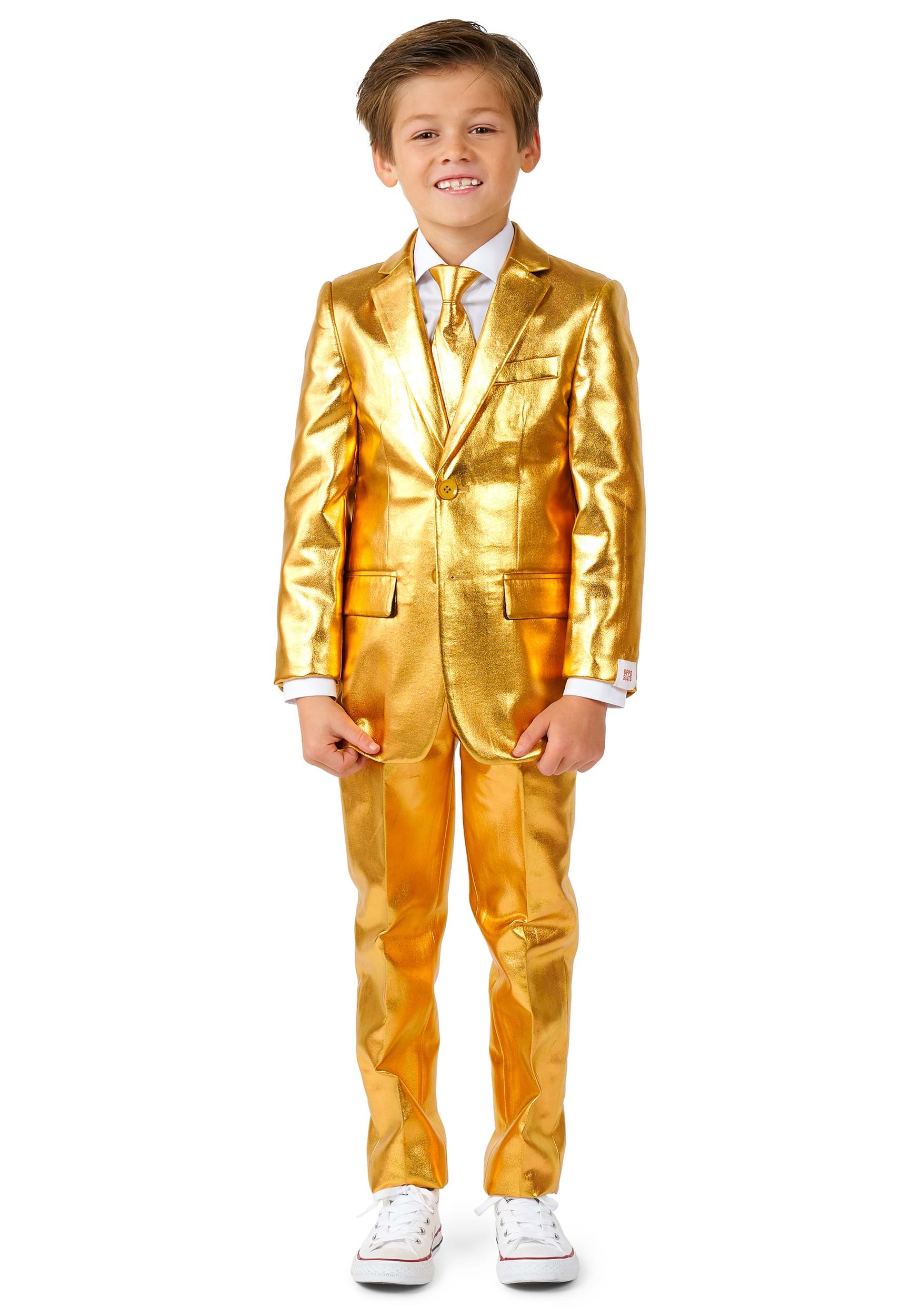 Opposuits Groovy Gold Boys Suit