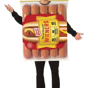 Oscar Mayer Hot Dog Package Costume for Adults