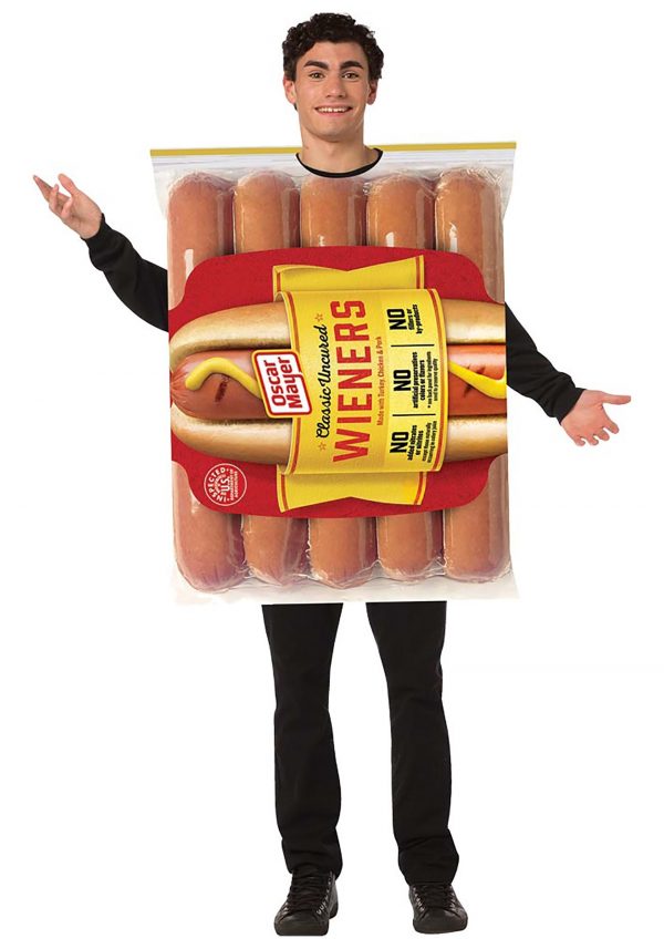 Oscar Mayer Hot Dog Package Costume for Adults