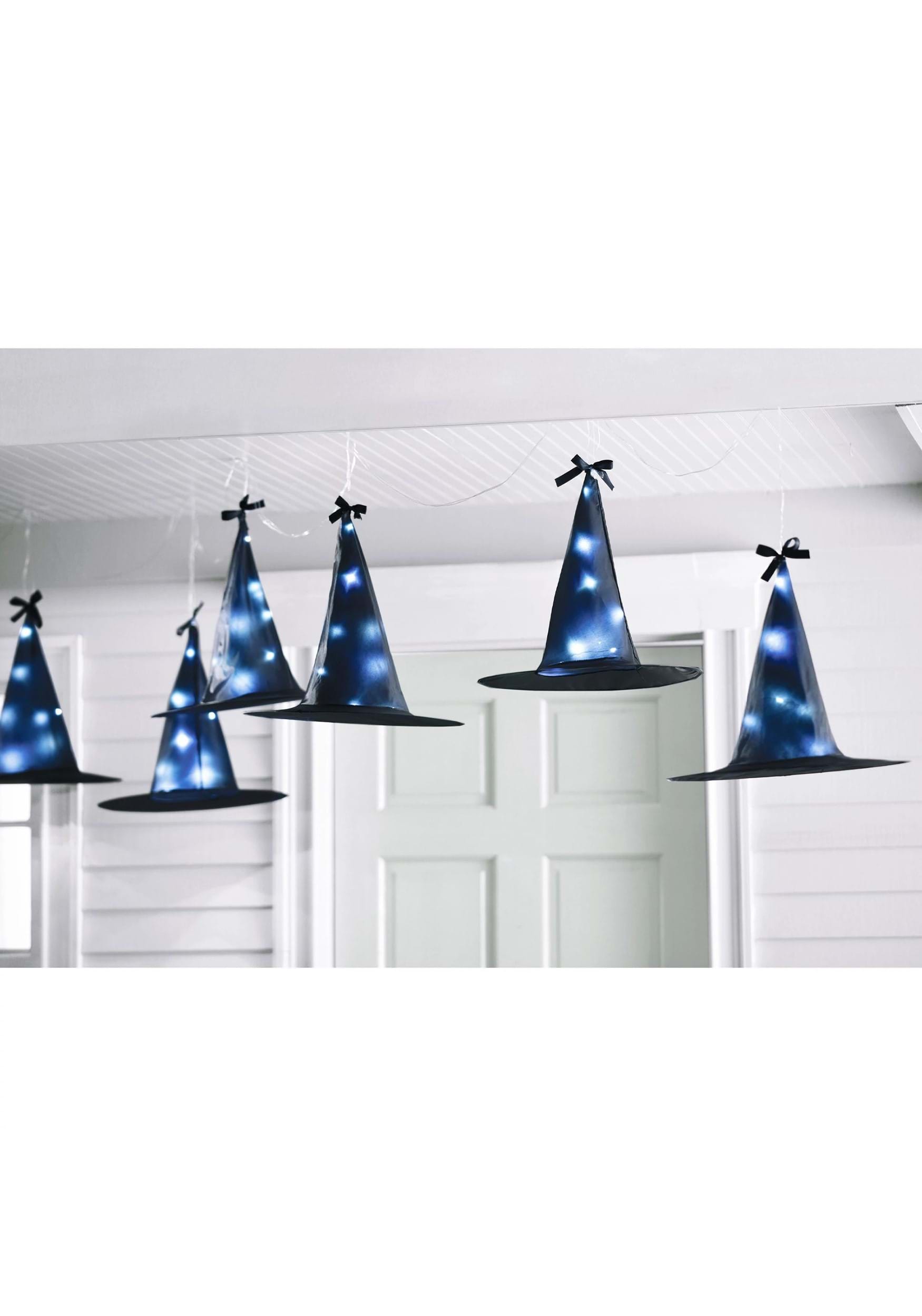 Oversized 13″ Witch Hat String Lights Decoration