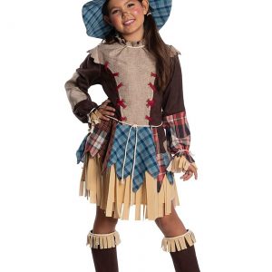 Patchwork Girls Scarecrow Costume