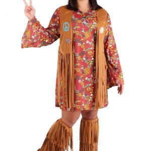 Peace & Love Plus Size Costume for Women