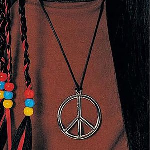 Peace Pendant Hippie Necklace