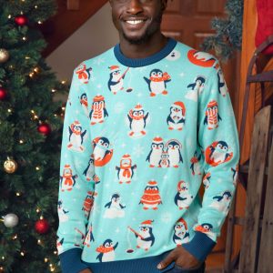 Penguins Ugly Christmas Sweater for Adults