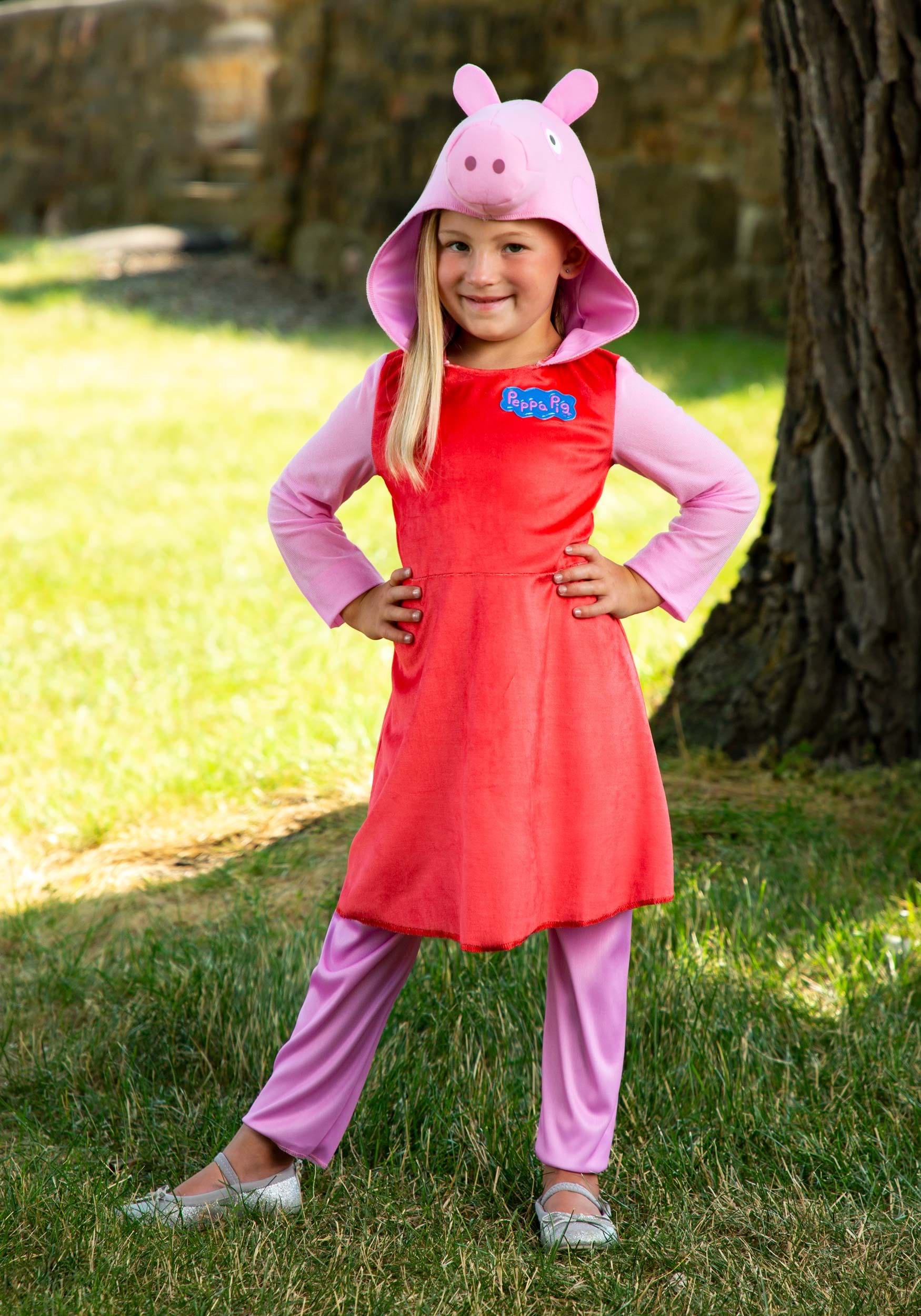 Peppa Pig Long Sleeve Costume for Girls