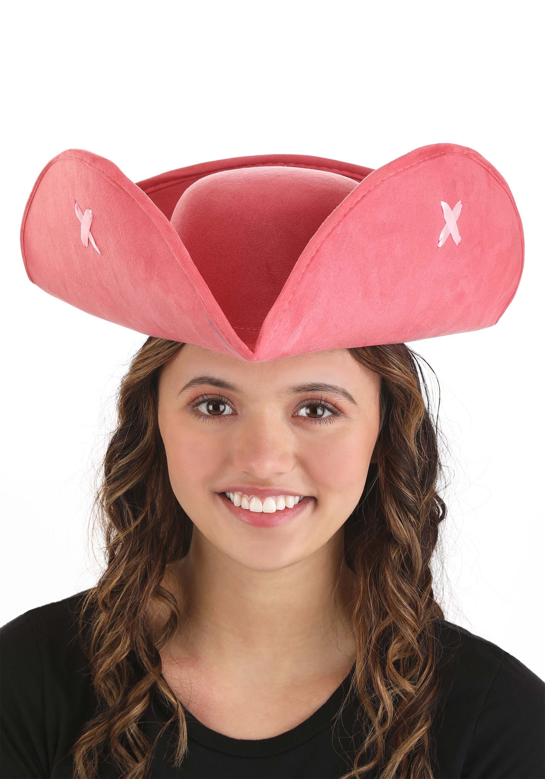 Pink Adult Tricorn Hat