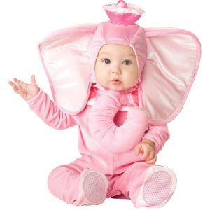 Pink Elephant Costume Infant