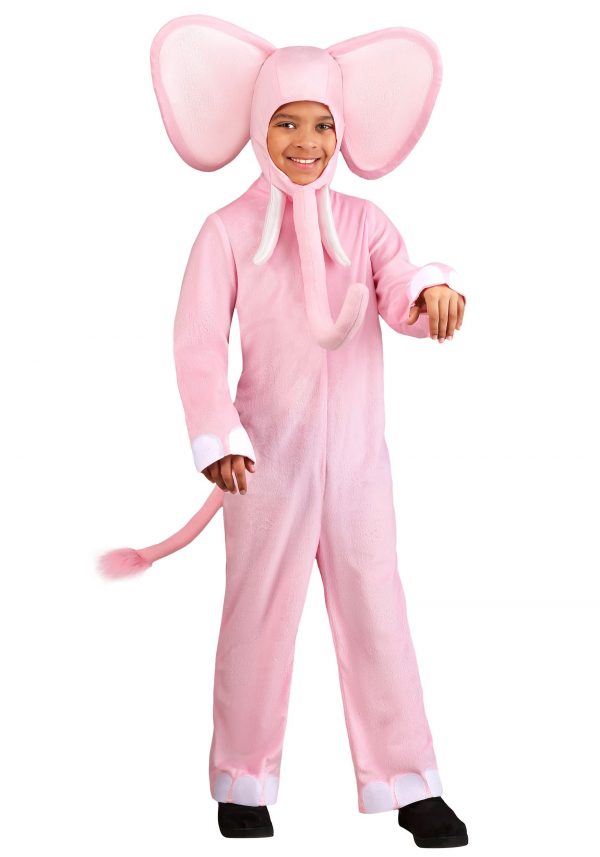 Pink Elephant Kid's Costume