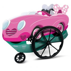 Pink Minnie Adaptive Wheelchair Cover Costume