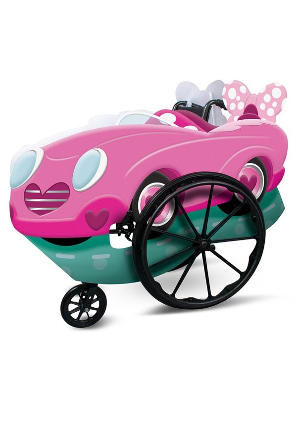 Pink Minnie Adaptive Wheelchair Cover Costume