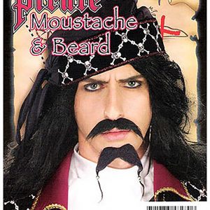 Pirate Black Beard & Mustache
