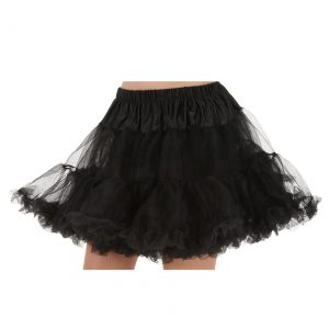 Plus Size Black Petticoat