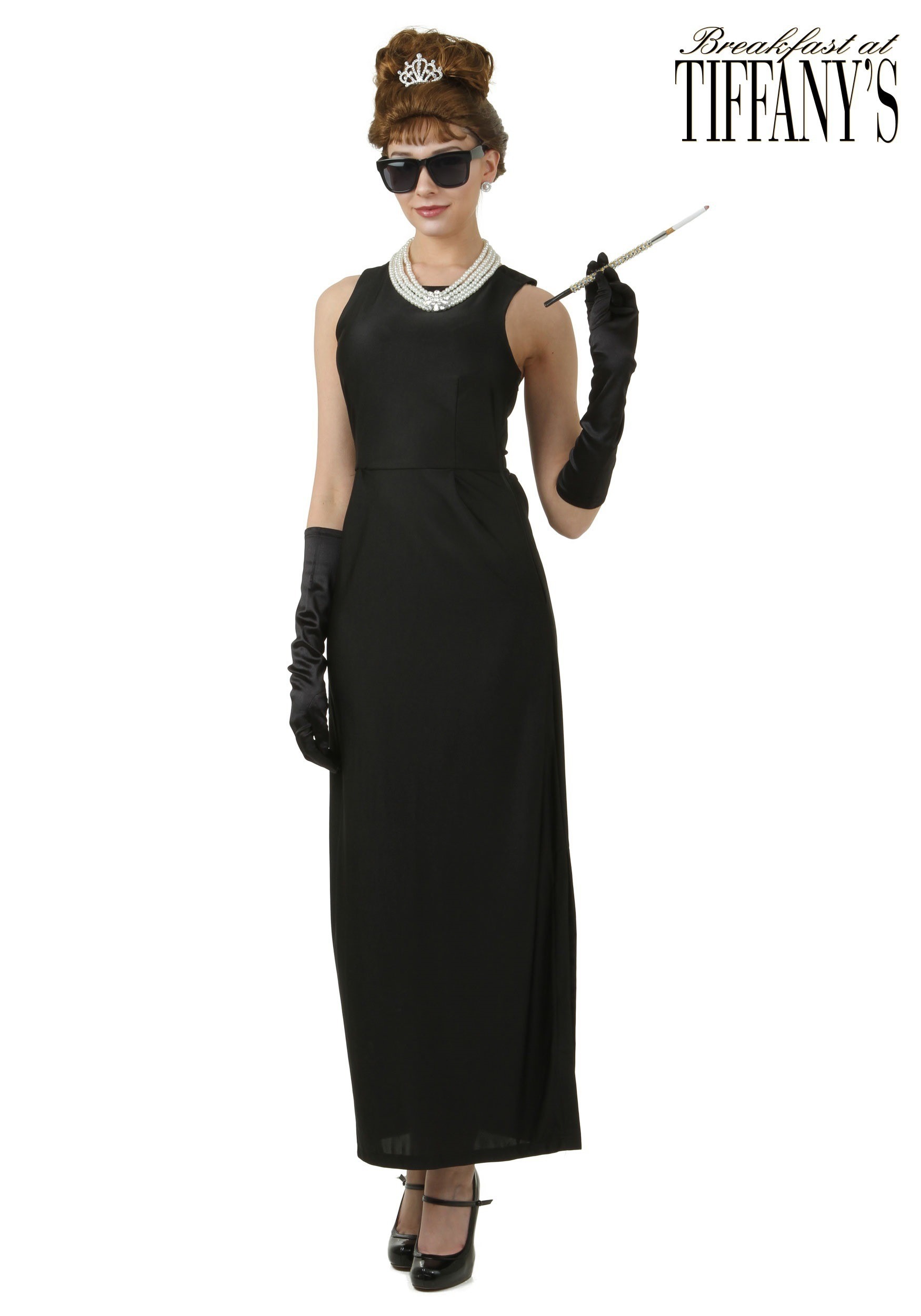 Plus Size Breakfast at Tiffany’s Holly Golightly Costume