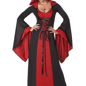Plus Size Deluxe Hooded Robe Costume