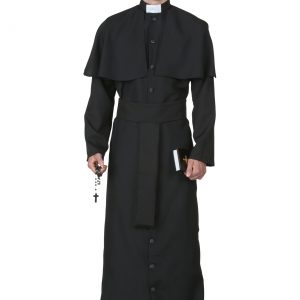 Plus Size Deluxe Priest Costume