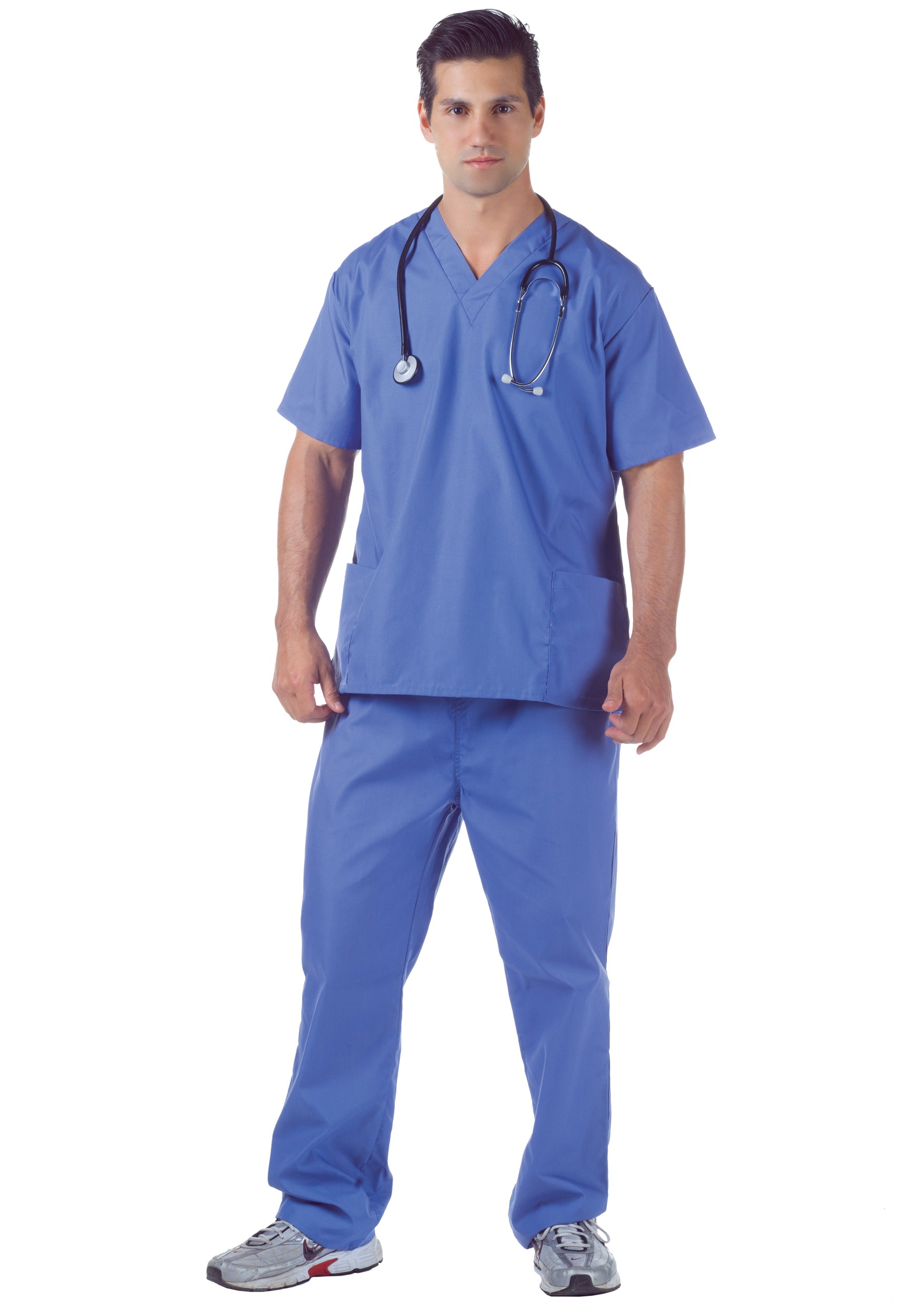 Plus Size Doctor Scrubs Costume