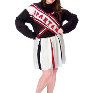 Plus Size Female Spartan Cheerleader Costume
