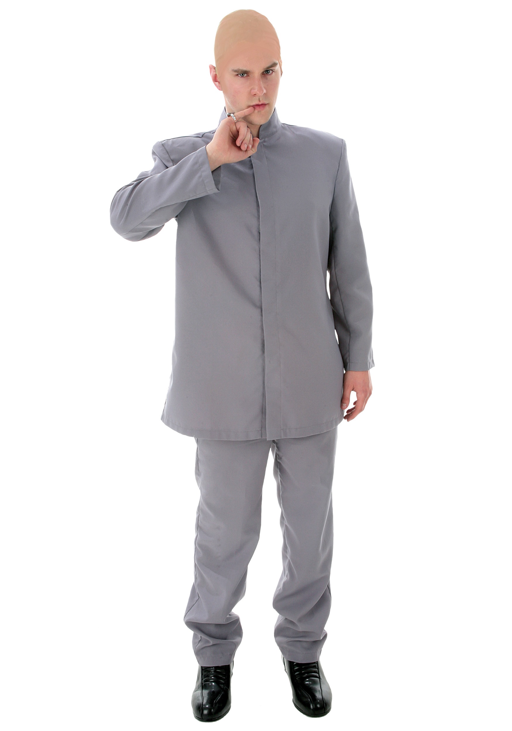 Plus Size Gray Suit Costume