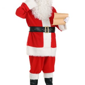 Plus Size Holiday Santa Claus Costume