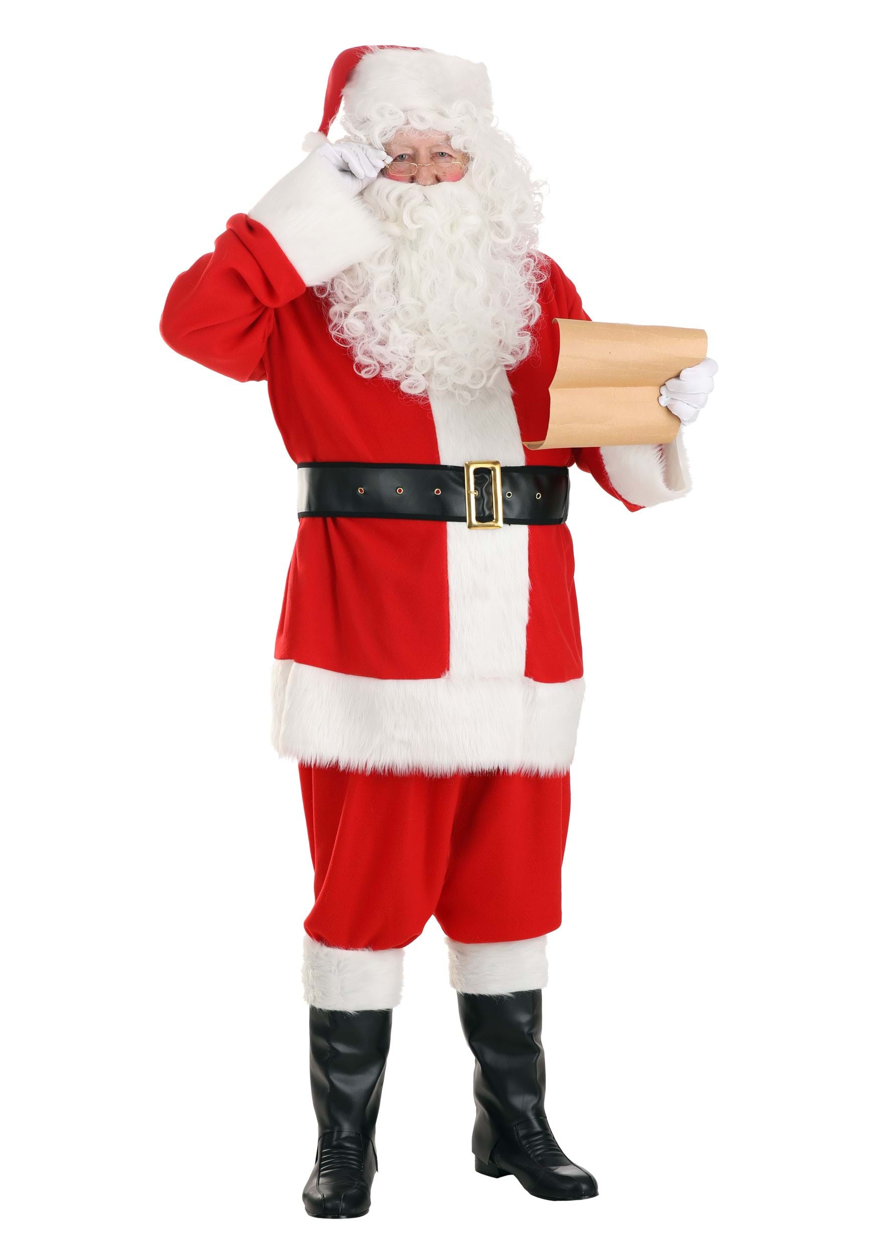 Plus Size Holiday Santa Claus Costume