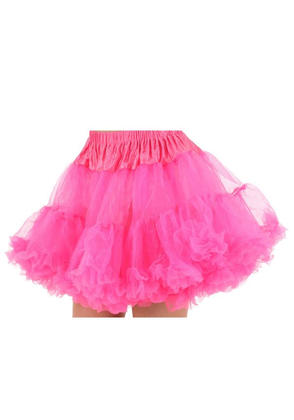 Plus Size Hot Pink Petticoat