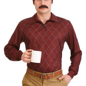 Plus Size Parks and Recreation Ron Swanson Costume