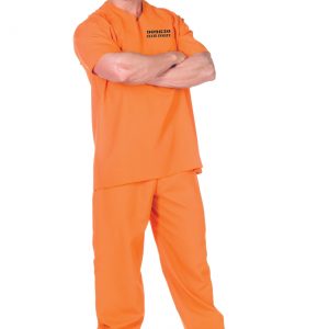 Plus Size Public Offender Inmate Costume