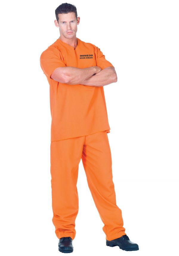Plus Size Public Offender Inmate Costume