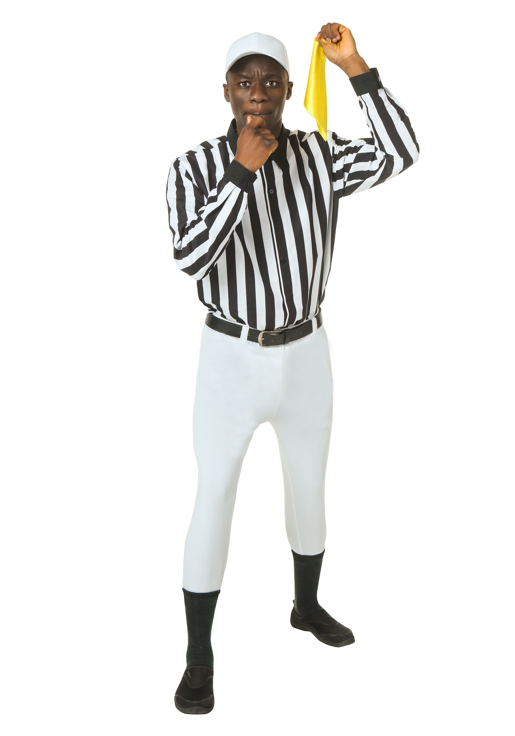 Plus Size Referee Costume for Adults